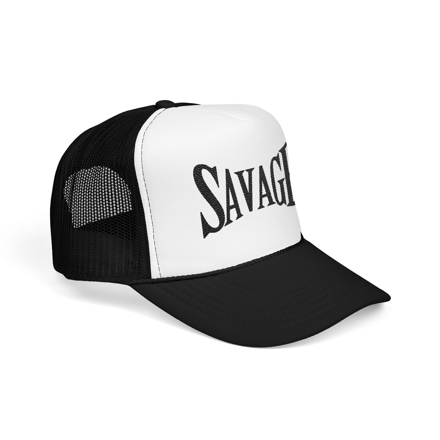 SAVAGE embroidered Foam Trucker Hat – Bold Style, Classic Edge
