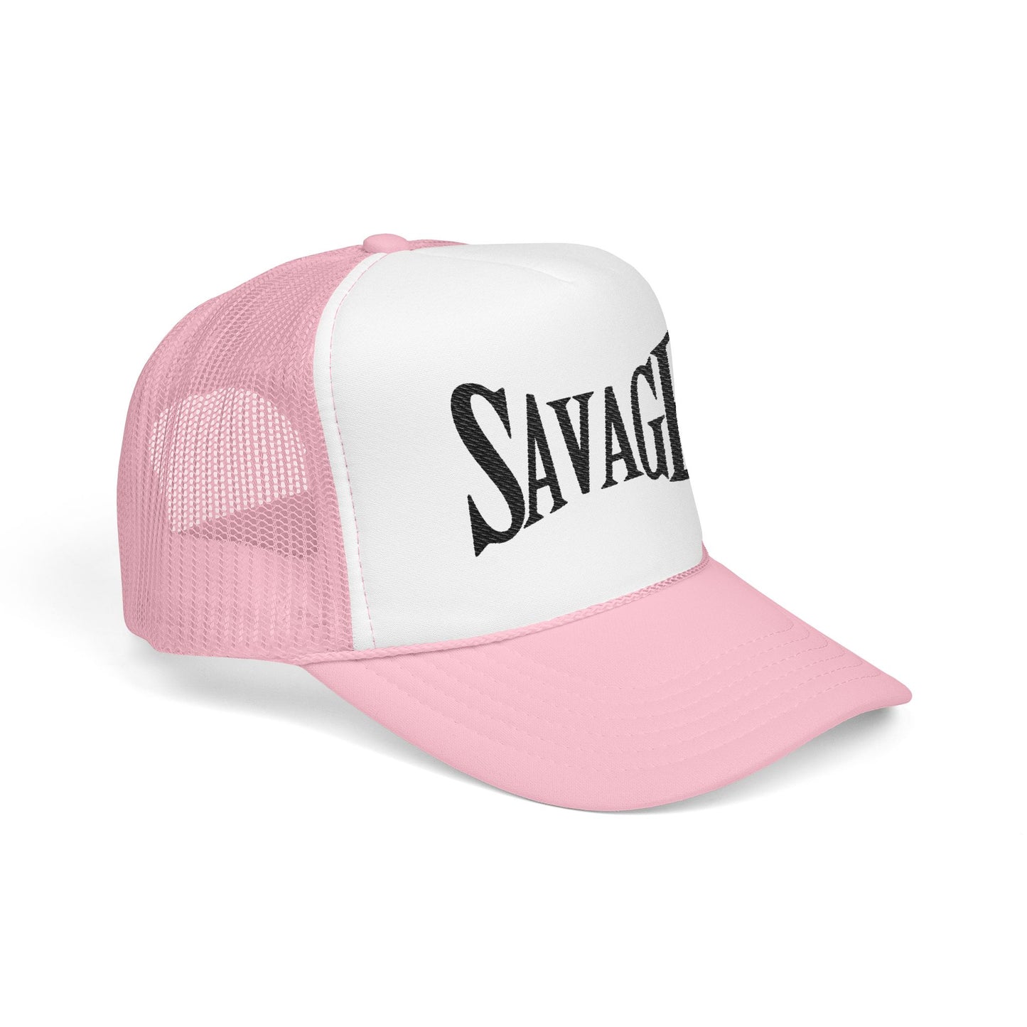 SAVAGE embroidered Foam Trucker Hat – Bold Style, Classic Edge
