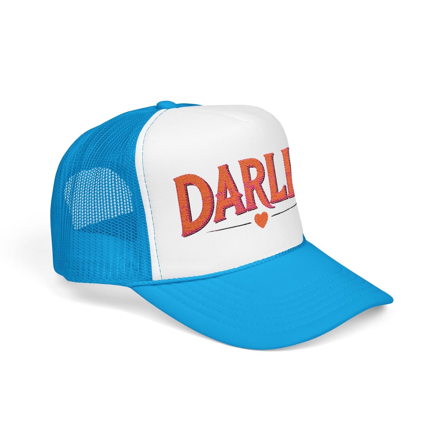 Darlin' Embroidered Foam Trucker Hat