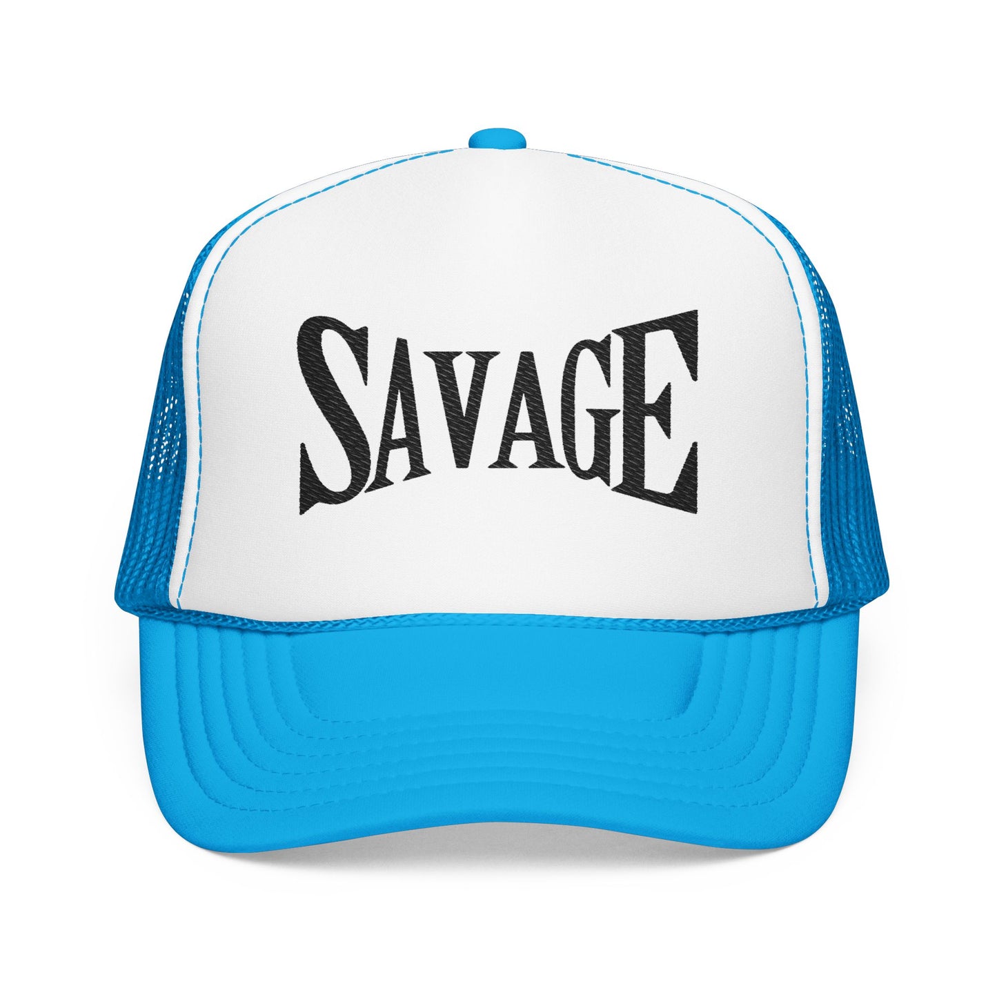 SAVAGE embroidered Foam Trucker Hat – Bold Style, Classic Edge