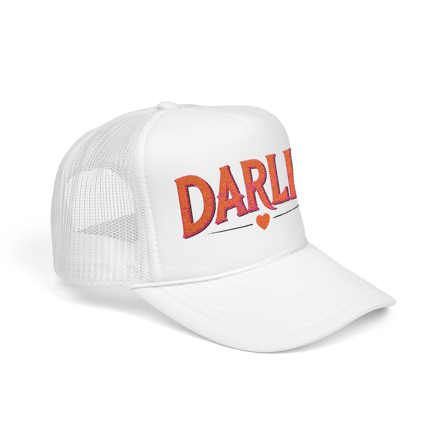 Darlin' Embroidered Foam Trucker Hat
