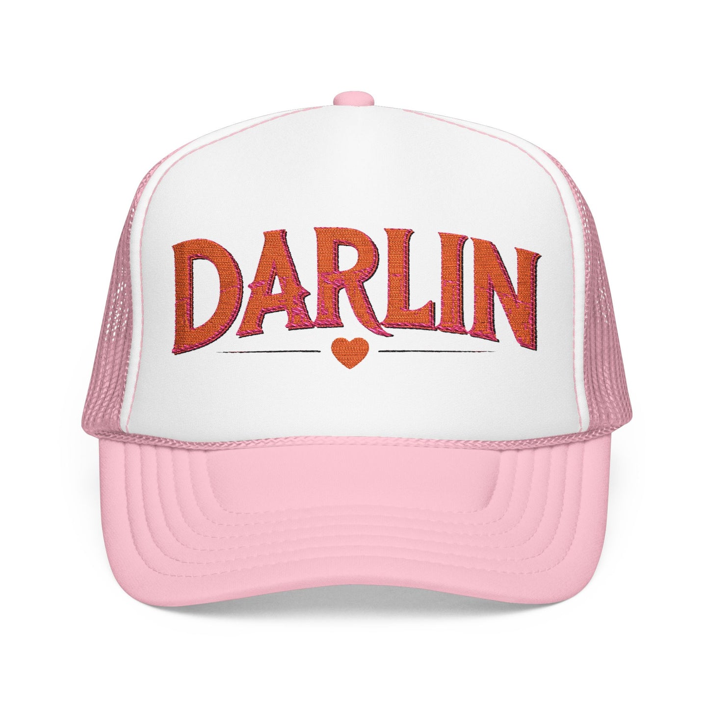 Darlin' Embroidered Foam Trucker Hat