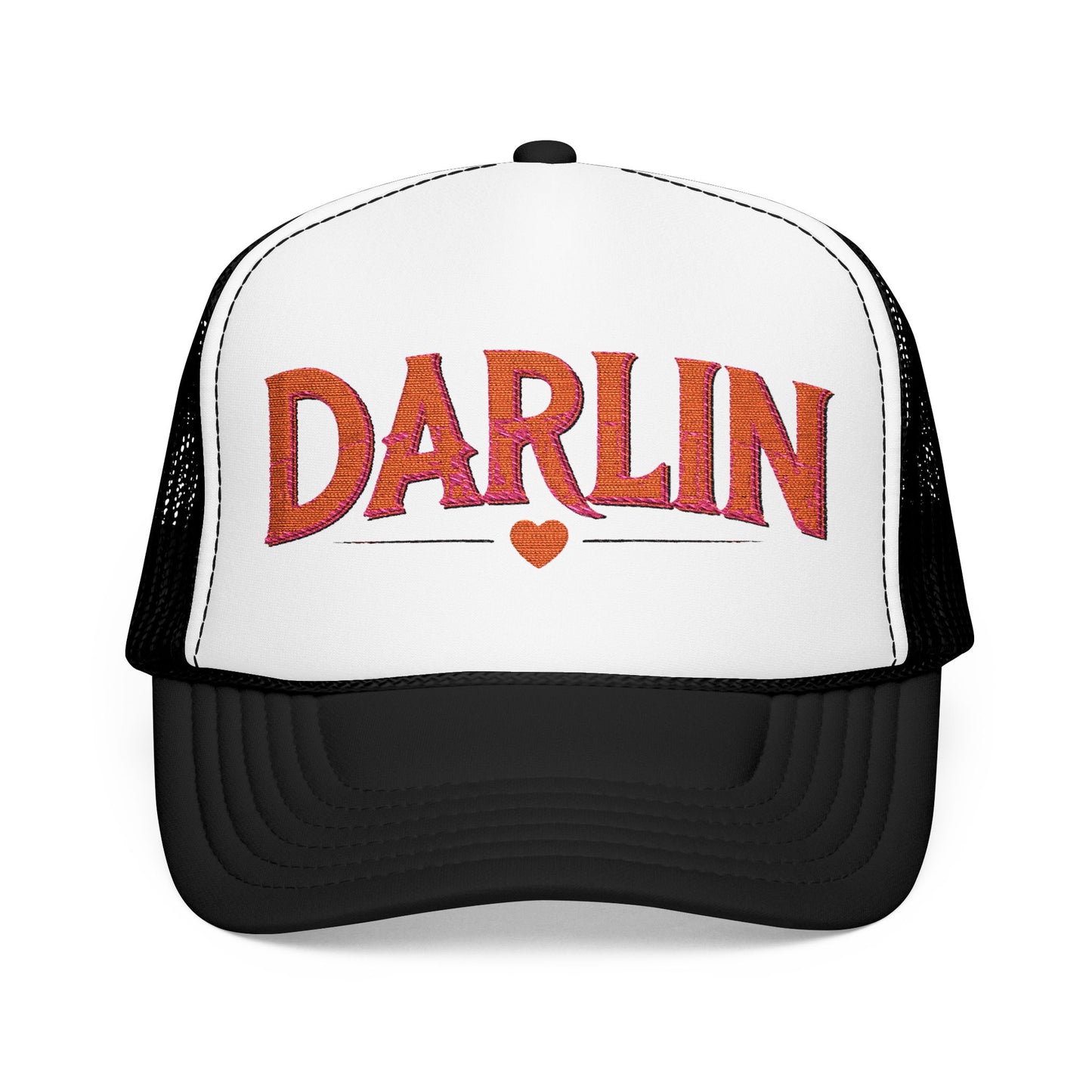 Darlin' Embroidered Foam Trucker Hat
