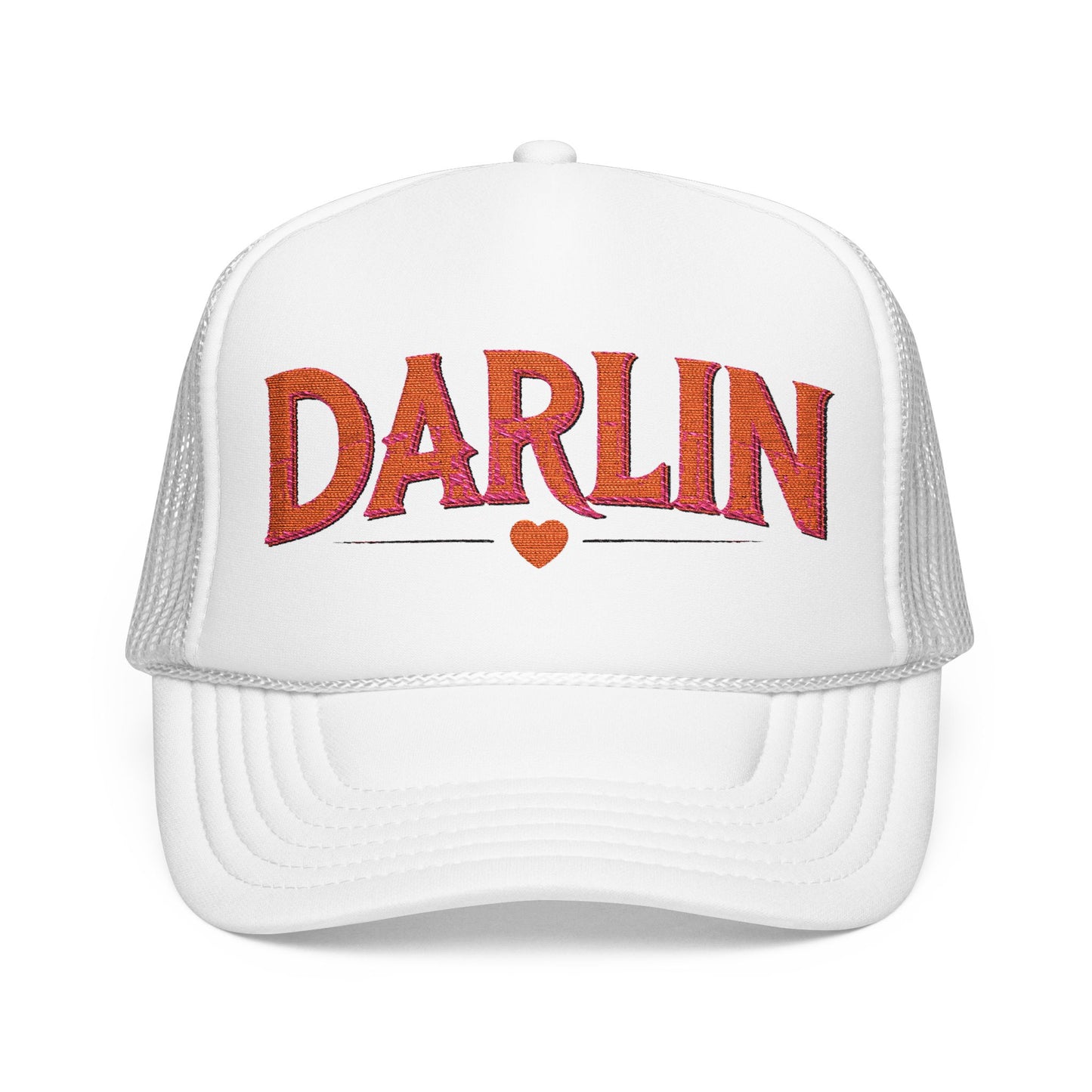 Darlin' Embroidered Foam Trucker Hat