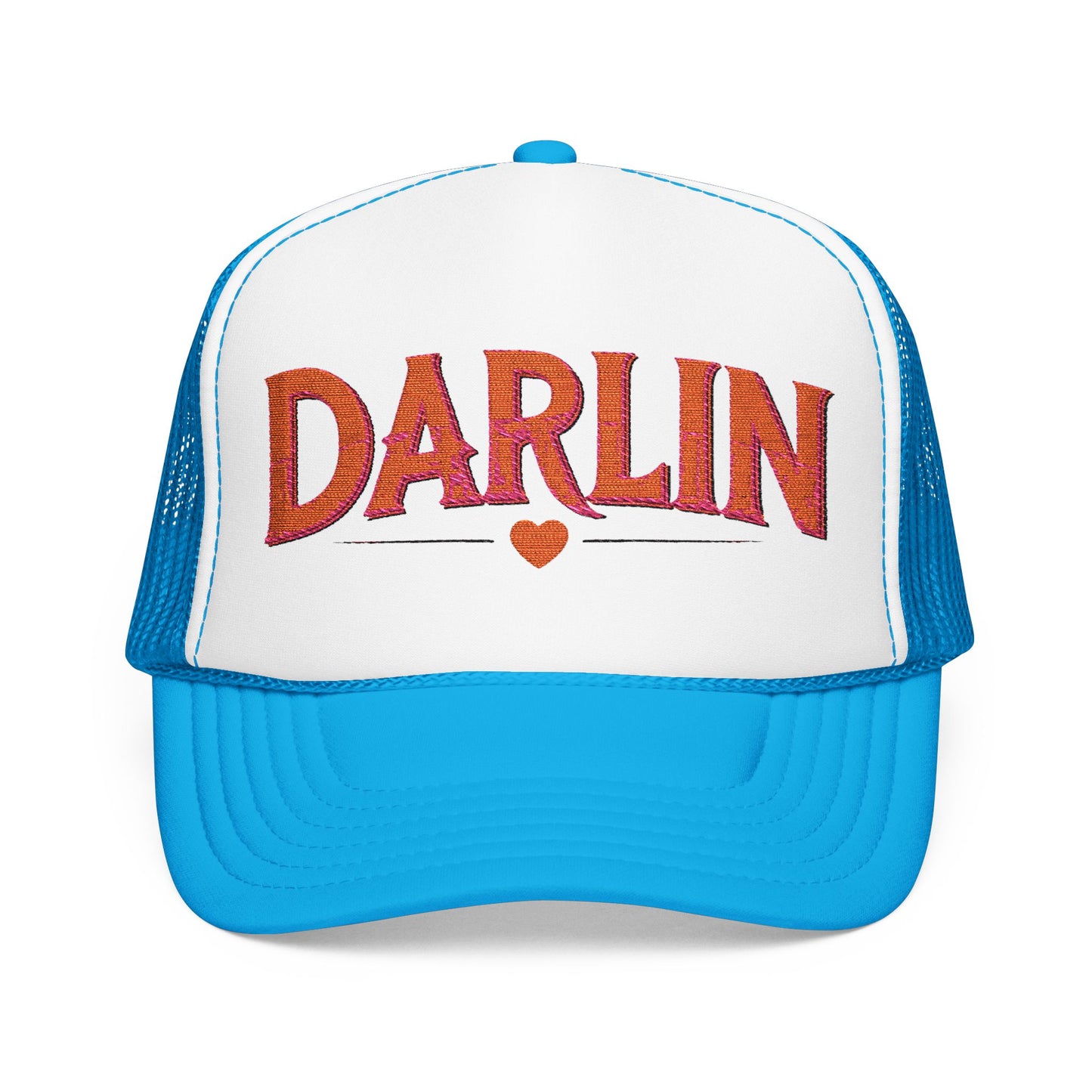 Darlin' Embroidered Foam Trucker Hat