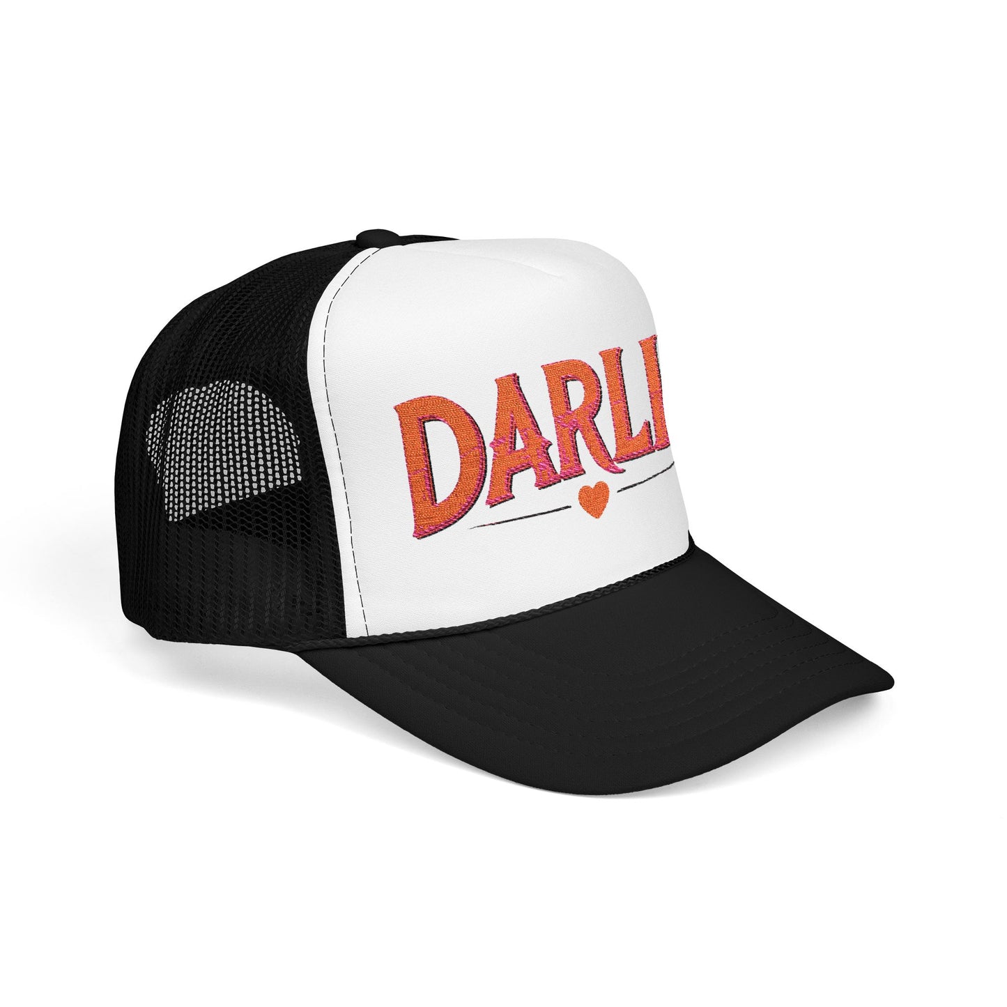 Darlin' Embroidered Foam Trucker Hat