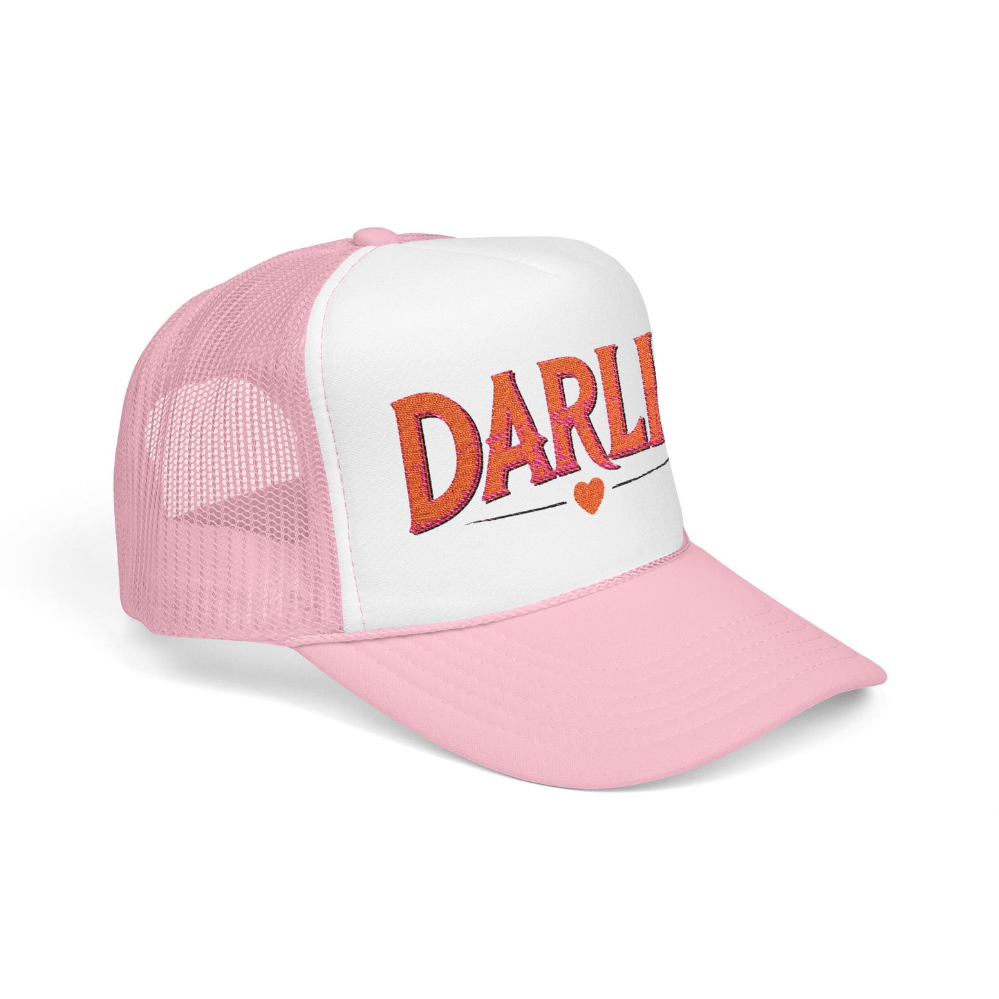 Darlin' Embroidered Foam Trucker Hat
