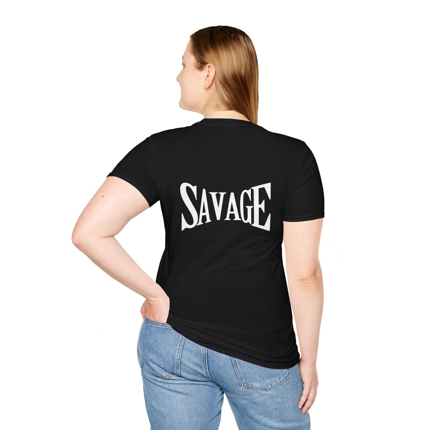 Just a Girl/Full Savage Graphic Tee