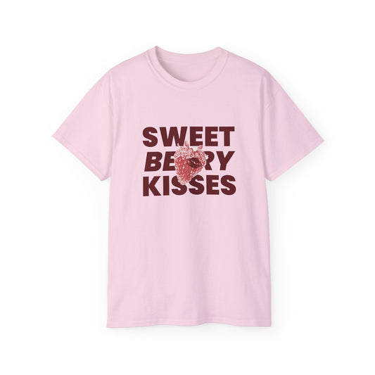 Sweet Berry Kisses- Ultra Cotton Tee