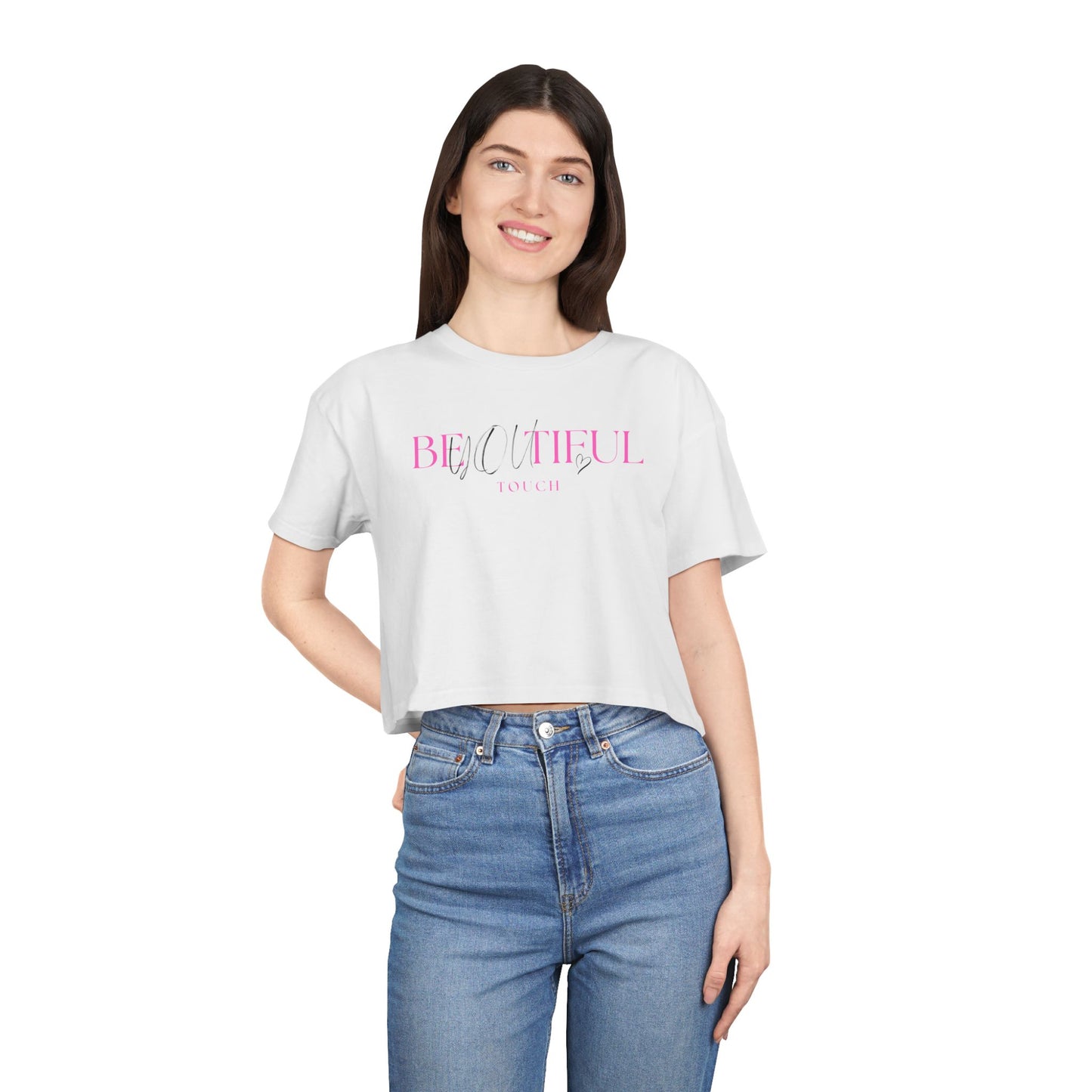BeYOUtiful TOUCH Women's Crop Tee